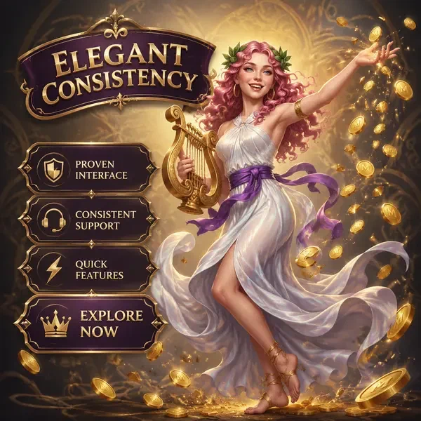 Fonctionnalités du Casino LiraSpin harmonie alors que melody muse danse avec une lyre dans un espace de casino radieux